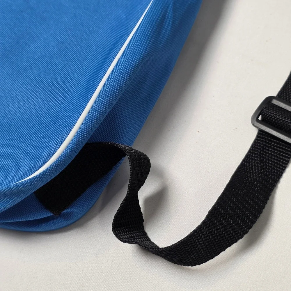 Panelsound Carrying Case ONLYMedium Blue Canvas Mesh Pocket Adjustable Strap